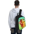 thumbnail image 6 of The Lion Anime King Backpack with Large Capacity Laptop Backpack Business Daypack Adjustable Shoulder Strap Bookbag 16.5 inch, 6 of 8