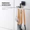 thumbnail image 3 of Ganchos de cocina Gancho de puerta de pared autoadhesivo para el hogar Perchero giratorio de 360 ​​​​grados Hugtrwg Para estrenar, 3 of 7