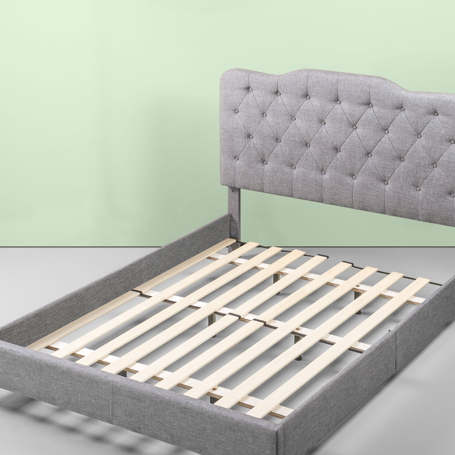 Zinus Vertical Wood Support Slats For, Wood Support For Bed Frames