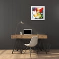 thumbnail image 3 of Design Fabrikken 26x26 White Modern Wood Framed Museum Art Print Titled - Tango 3, 3 of 4