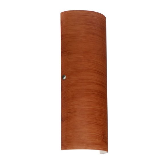 8193CH-LED-SN-Besa Lighting-Torre 18-20W 2 LED Wall Sconce-7 Inches Wide by 17.75 Inches High-Satin Nickel Finish-Cherry Glass Color-LED Lamping Type