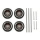thumbnail image 1 of Rueda de goma para coche a 1:64, de neumático 1/64, accesorio de modelo , reemplaza piezas, juguetes para y adultos , , A4 Yotijar Ruedas de goma modificadas para vehículos, 1 of 7
