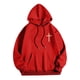 thumbnail image 3 of MHFRRA Sudadera Informal con Capucha y Manga Larga para Hombre con Diseño Estampado para Primavera y Otoño, Cómoda para Uso Diario Rojo, 3 of 4