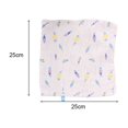 thumbnail image 2 of GOOHOCHY Lot de 1 Serviette à Main pour Enfants Blanche Réutilisable pour Alimentation, 2 of 5