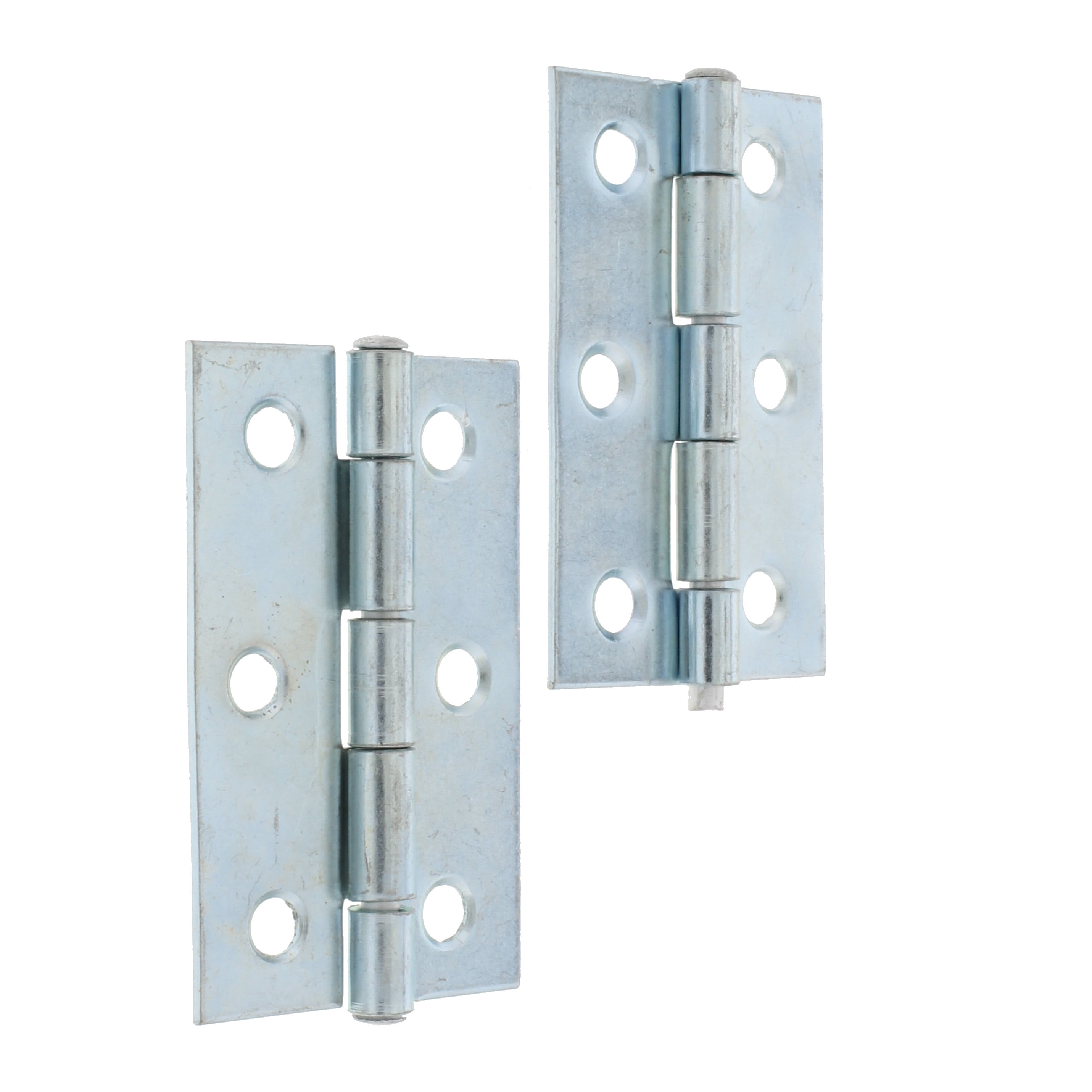 Bulldog Hardware 2-1/2 in. Utility Hinge, Zinc Plated, 2 Pack