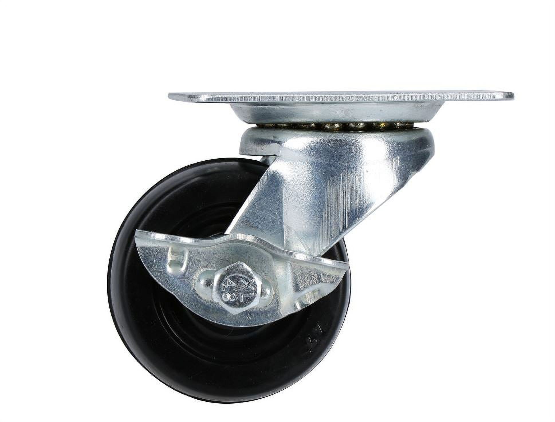 Surtek Mobile Rubber Caster with Brake 2" Surtek