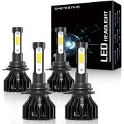 9005 9006 Headlights for Jeep Commander 2006-2010 Grand Cherokee 1999-2010