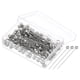 thumbnail image 1 of Uxcell Alfileres de Coser, Alfiler Recto de 1.5 Pulgadas con Cabeza de Perla Plástica, Plateado, 100 Paquete, 1 of 6