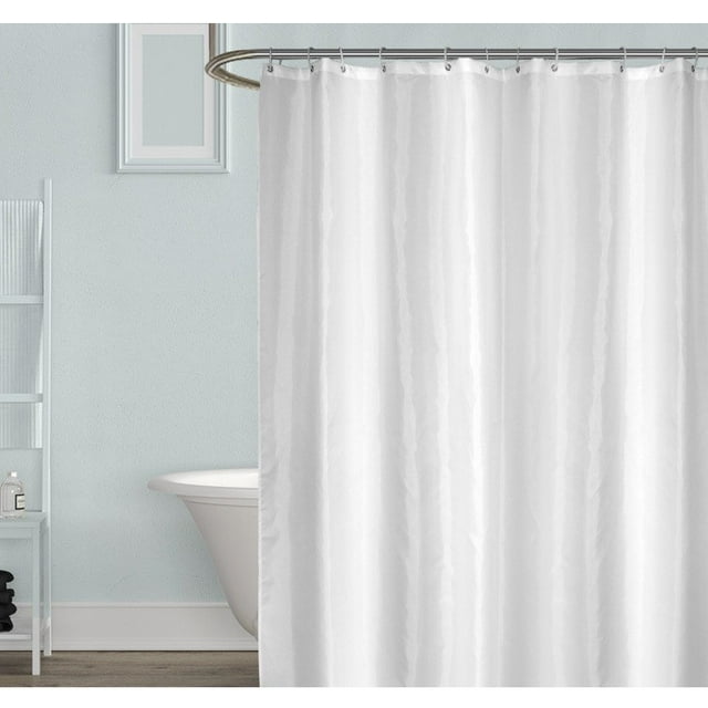 Leutsin Rideau de Douche de Haute Qualité Épais Imperméable Uni Rideau de Douche pour Salle de Bain