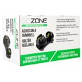 thumbnail image 2 of GoZone 10lb-52.5lb Single Adjustable Dumbbell – Black/Green, 2 of 7