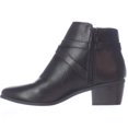 thumbnail image 4 of Womens Karen Scott Flynne Buckle Ankle Boots - Black, 4 of 6