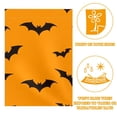 thumbnail image 2 of Halloween Bats on Orange Background Double Sided Garden Flag Decorative Weather Resistant Yard Flag, Large DIY Vertical Flag for Farmhouse Patio Lawn, 28x40 Inch, 2 of 6