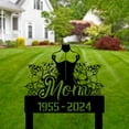 thumbnail image 2 of Handmadetneonsign Custom Outdoor Memorial Tailor Metal Sign With Stakes, Outdoor Tailor Name Sign, 2 of 4