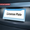 thumbnail image 5 of 2PC Light Blue License Plate Frames with Mounting Accessories 6.3x12.2inch(16x31cm), 5 of 8