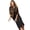 Brown Painterly Cheetah, variant on Women's Plus Size Classic Cotton Button Down Denim Jean Jacket