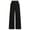 34Black105, variant on WERYOUNG Girl's Pants Solid Color Elastic Waist Corduroy Formal Trousers Kids Comfort Fit Straight Leg Dress Pant With Pockets Home Lounging Stylish Breathable Trouser