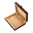 thumbnail image 4 of Organizador de Madera, Caja de Almacenamiento de Madera Decorativa para Joyería, Pendientes, Broches, Anillo Marron oscuro Yinane Organizador de joyas, 4 of 6