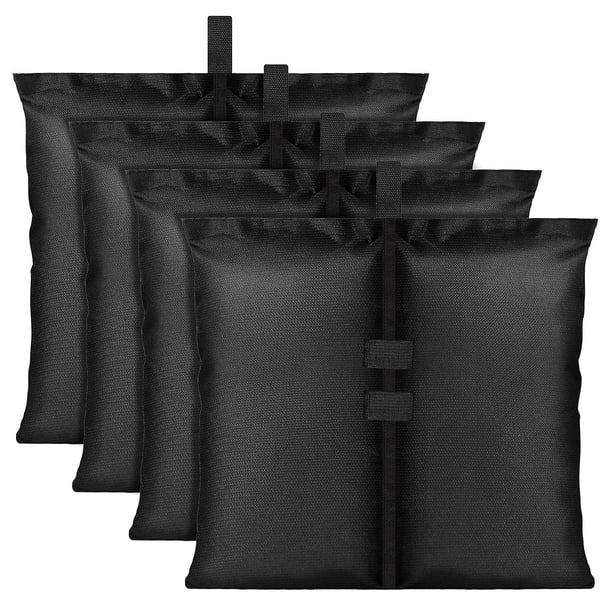 4-pack tent weight sandbags, heavy duty weighted footbags, leg weights, compatible with foot, leg poles, fixed tent