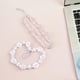 thumbnail image 4 of 6pcs Beaded Phone Wrist Strap: Flower Phone Charm Cute Lanyards Beaded Wrist Strap For Camera Bag Keychain Charm Assorted Color, 4 of 4
