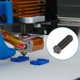 thumbnail image 5 of 1 Set 0.2/0.4/0.6/0.8mm 3D Printer Extruder Nozzles 1.75mm Filament Hardened Steel Print Head High Speed Temperature Packed Wear Resistance Nozzle (20x6mm), 5 of 6