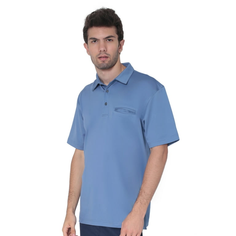 Classic polo t top shirt with pocket