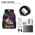thumbnail image 2 of Tool Band Backpacks Lightweight Casual Bookbags Travel Daypack Bookbags, 2 of 7