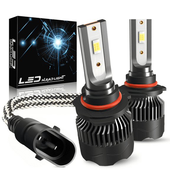 For 2011-2015 Ford Explorer LED Headlgihts Bulb 9005 High Low Dual Beam HB3 Lamp 6000K White