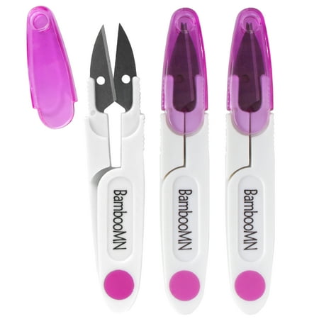 

Professional Multi-Purpose Thread Snips - Purple - 3 Pairs