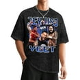 thumbnail image 2 of Jey USO Yeet Mans T-Shirts,Retro Vintage Crewneck Washed Short Sleeve T Shirts for Man, 2 of 4