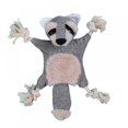 thumbnail image 1 of Pet Cotton Rope Squeaky Toy Sounding Paper Crinkly Sound Toy Rope for Dogs Cats, 1 of 3