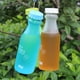 thumbnail image 5 of Botella de agua de plástico de 550 ml con tapa antigoteo y asa de transporte, transparente mate, para uso deportivo en exteriores, viajes y oficina, recipiente portátil de 20 cm de alto., 5 of 7
