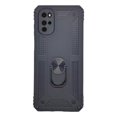 thumbnail image 1 of Funda Uso Rudo con Anillo Magnético Para Motorola G22 Cely Vesmir Negro Más 2 Micas de Cristal, 1 of 5