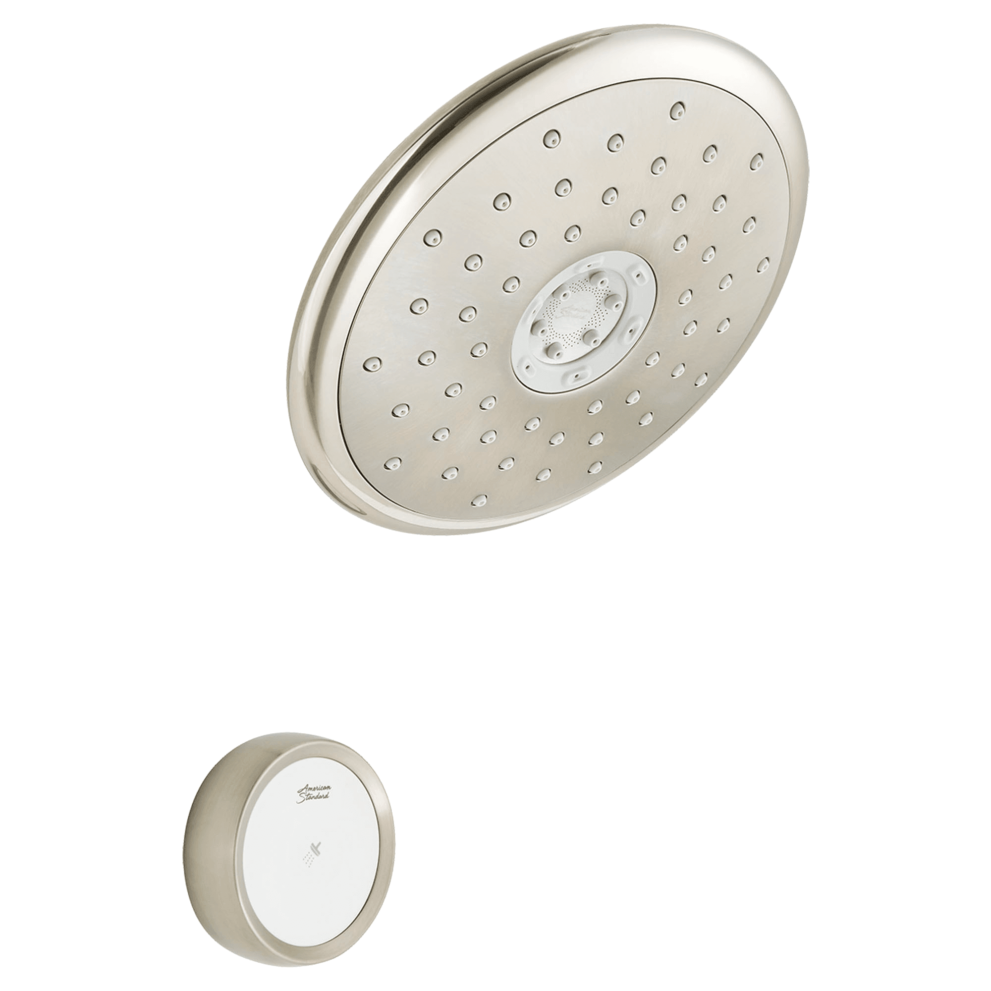 Fixed Showerhead in Chrome American Standard Spectra Touch 4-Spray 7 in 