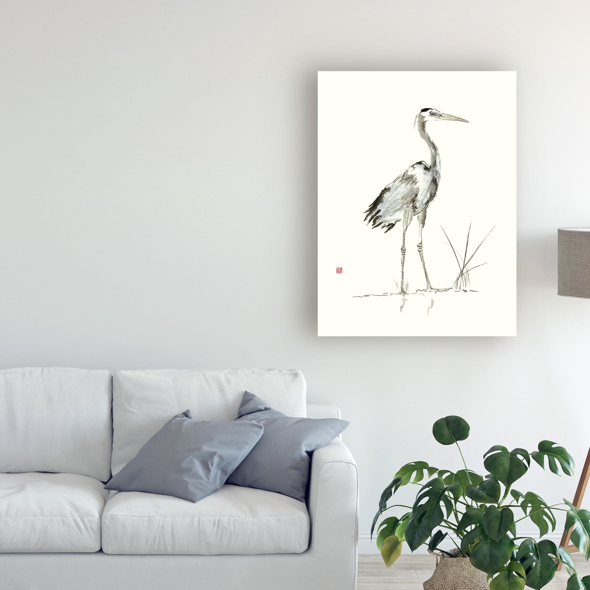 Trademark Fine Art 'Evening Watch I' Canvas Art by Nan Rae