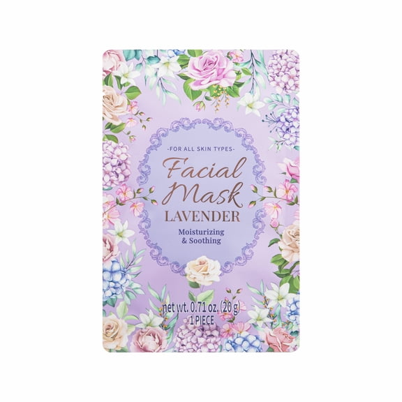 Hydrating and Soothing Facial Mask for Dull Skin -- Lavender