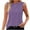Fall Clothes Purple, variant on Womens Summer Pleated Tank Top Sleeveless Crewneck Business Casual Loose Tops Shirts 2026 Fashion Clothes Outfits
