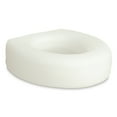 thumbnail image 2 of AquaSense Portable Raised Toilet Seat, White, 4", 2 of 2