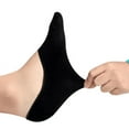thumbnail image 3 of Men's Quality No-Show Liner Low Cut Invisible Loafer Peds Cotton Socks Packs 10-13 (Black, 12 Pack), 3 of 3