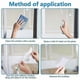 thumbnail image 5 of Transparent window decals protect wild birds from impacts, bird safety., 5 of 5