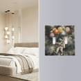 thumbnail image 4 of Yayeee Toggle Light Switch Wall Plate 2-Gang 4.56"x4.48" Decorative Outlet Cover, Watercolor Space, 4 of 7