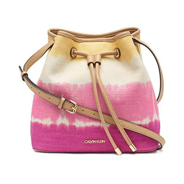 Calvin Klein Women's Gabrianna Novelty Bucket Shoulder Bag 