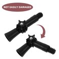 thumbnail image 3 of 2pcs Universal Angle Adapter for Mopping Pole Extension Hinge Tip Compatible with Window Cleaner Brush Standard Threaded Tip, 3 of 8