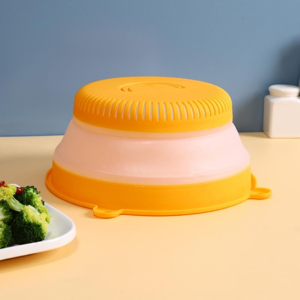 Microwave Splatter Cover with Plate Tray Set Microwave Cover for Food