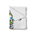thumbnail image 2 of Letter T Soft Flannel Fleece Throw Blanket, Uppercase T with Big and Small Balls Children Motivation for Sports Competition, Cozy Plush for Indoor and Outdoor Use, 70" x 90", Multicolor, by Ambesonne, 2 of 5