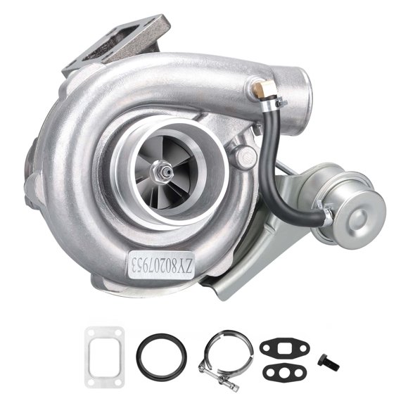 Maxpeedingrods Turbo T3 T04E V-BAND Turbocharger .63 A/R .5A/R Internal Wastegate 420+hp