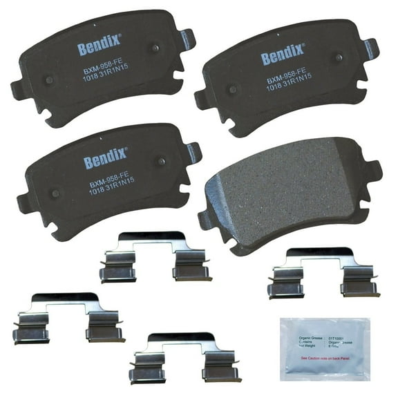 Disc Brake Pad Set Fits select: 2013 AUDI A4, 2013 AUDI A5