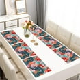 thumbnail image 2 of Pioneer Flower Floral Print Pattern Summer Placemats Table Placemats Set Of 6-Linen Kitchen Washable Placemats Table Mats 12x18 Inch Non-Slip Heat Resistant, 2 of 5