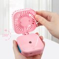 thumbnail image 5 of Humidificador De Aire Acondicionado Recargable Usb De Verano Con Ventilador Plegable De Mano Con Luz De Noche Led Colorida Yuarrent OD016612-01, 5 of 5