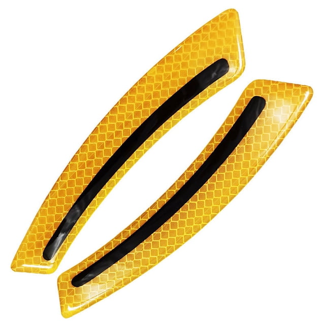 Pegatinas decorativas reflectantes para coche, patrón de fibra de carbono, puerta, cuenco, espejo retrovisor, rueda, ceja, parachoques, parachoques