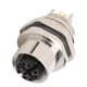 thumbnail image 2 of Toma de montaje en panel, orificio para toma de montaje en panel, conector rápido para montaje en panel, conector para cable eléctrico, tecnología avanzada, 2 of 12